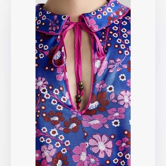 Free People Daisy Jane Floral Shift Dress - Picture 5 of 7